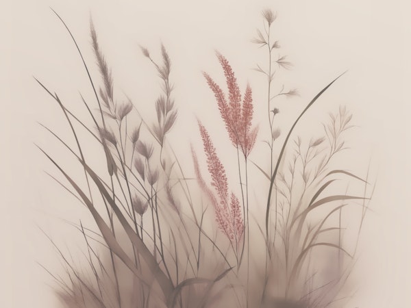Ethereal Grasses Art