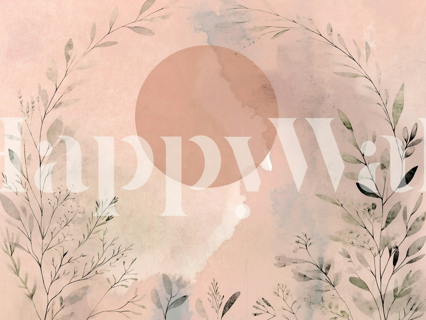 Pastel Botanical Bliss w otoczeniu wnętrza