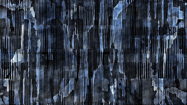 Midnight Rain Abstract