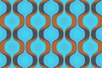 Chic Azure Waves wallpaper