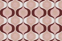 Groovy Pink 70s Retro Fashion tapete