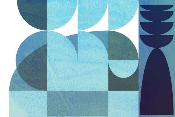 Oceanic Tones Mosaic