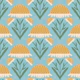 Botanical Enchanted Floral Blue