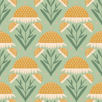 Botanical Enchanted Floral Sage ταπετσαρία