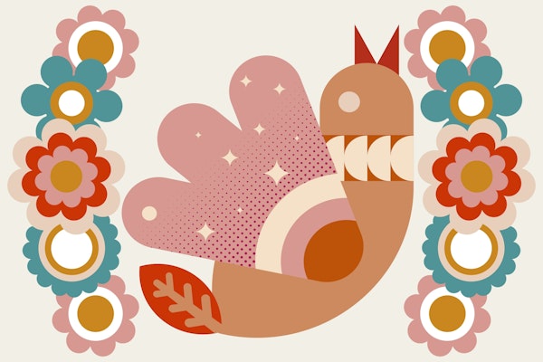 Folk Fantasy Blossoms