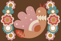 Fanciful Flora Fantasy wallpaper