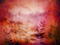 Autumn Hues Meadow papel de parede