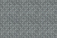 Blockprint Geometric Tile in woodland grey papiers peint