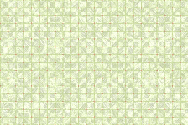 Block Print Geometric Tile in Lime Green Fizz