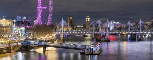 London Nightscape View