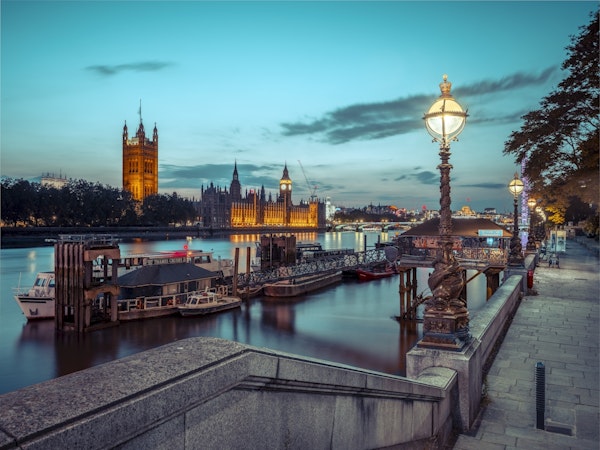 Twilight Thames Embrace