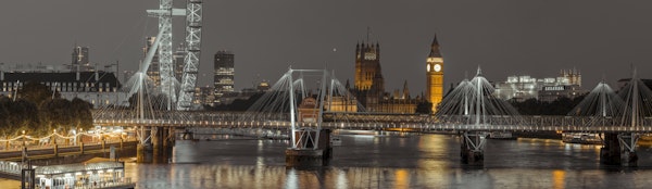 Evening in London City