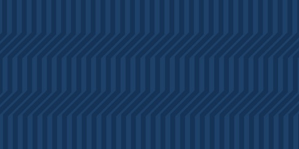 Stripes Mid Century Blue