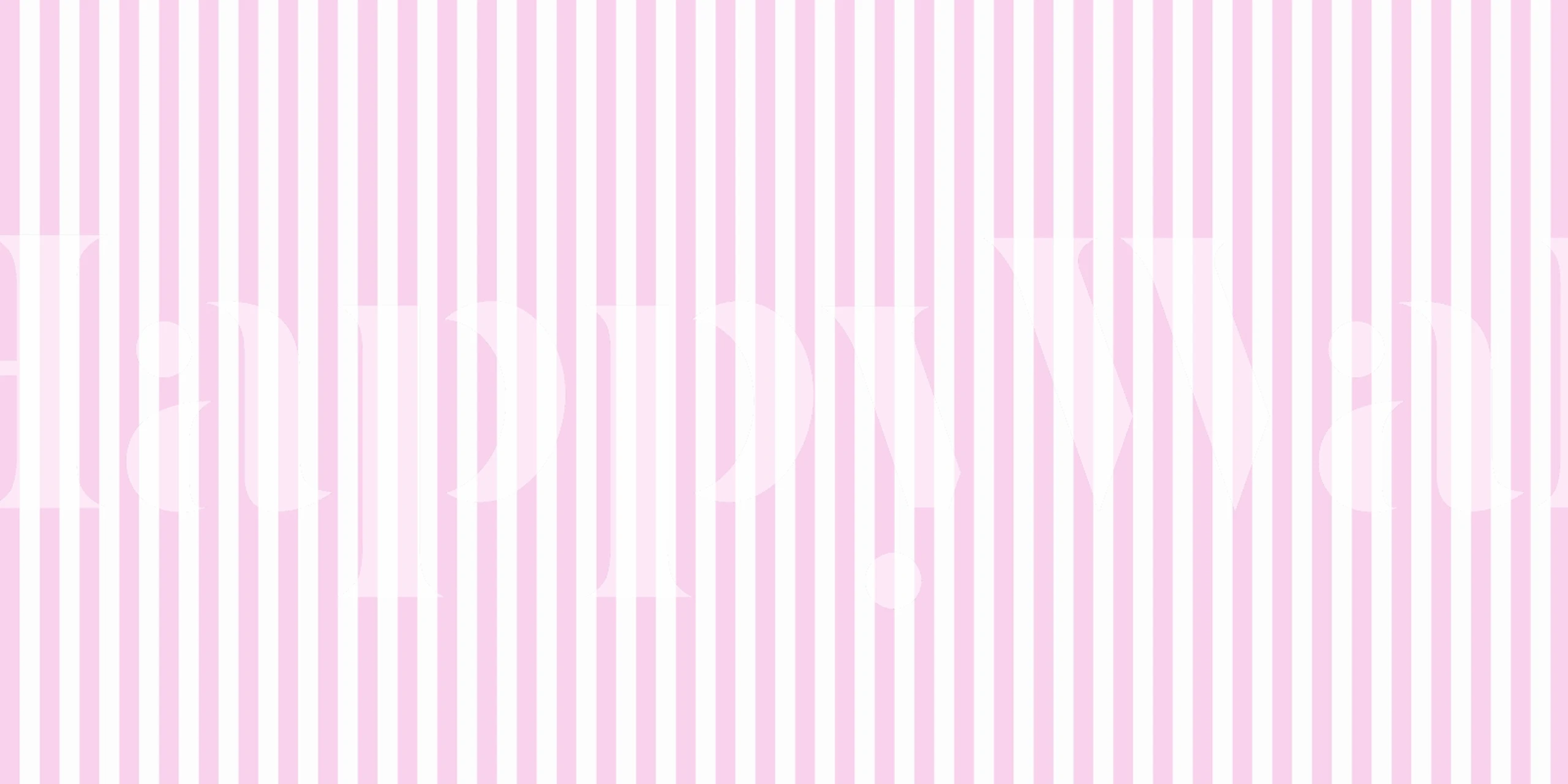 Stripes Scandinavian Pink wallpaper in a room