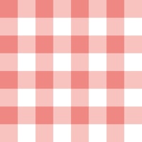 Gingham 6 Pastel Grepfruit ταπετσαρία