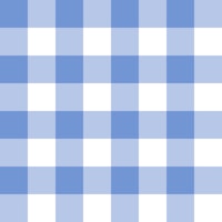 Gingham 8 Dark Pastel Blue ταπετσαρία