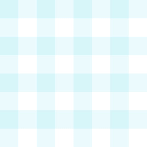 Gingham 1 Aqua