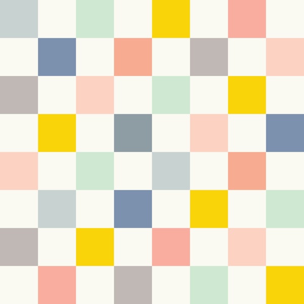 Checkerboard Pattern 5 colorful large