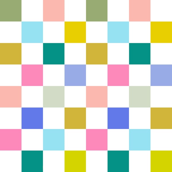 Checkerboard Pattern 9 colorful