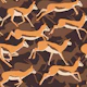 Running Gazelles on Old Burgundy
