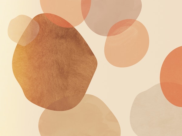 Autumn Hues Abstract