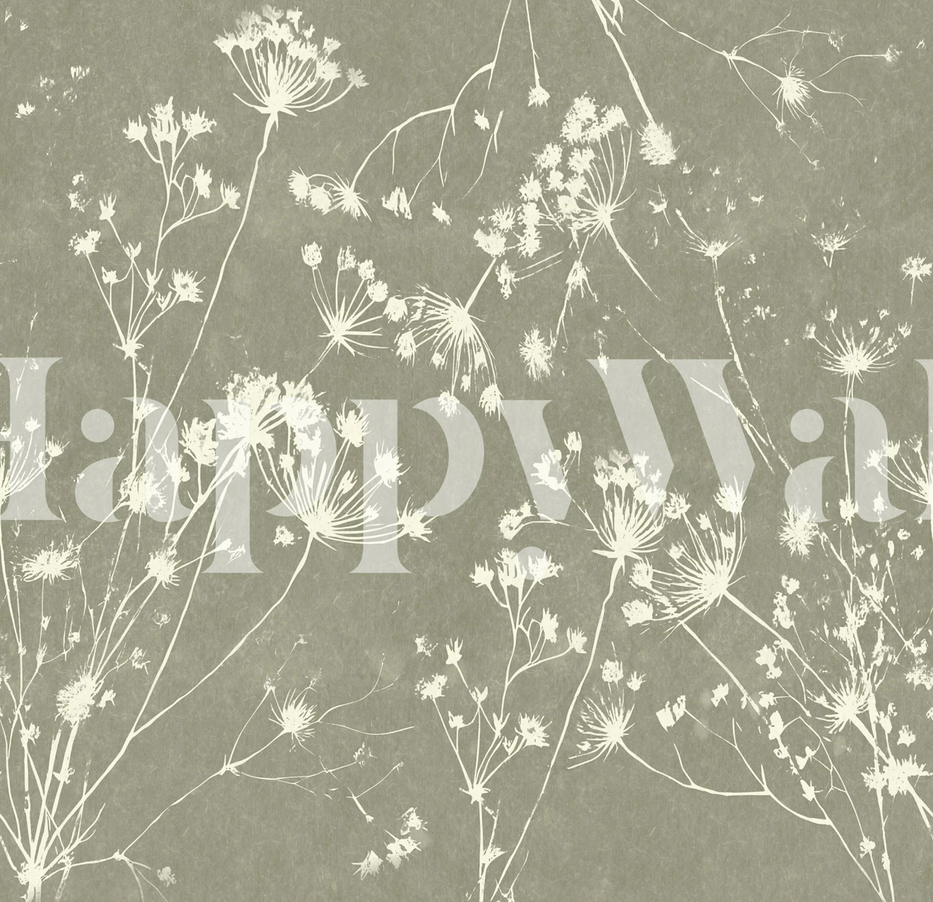 Ethereal Floral Dream wallpaper in a room