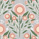 Botanical Sunburst Charm Pink