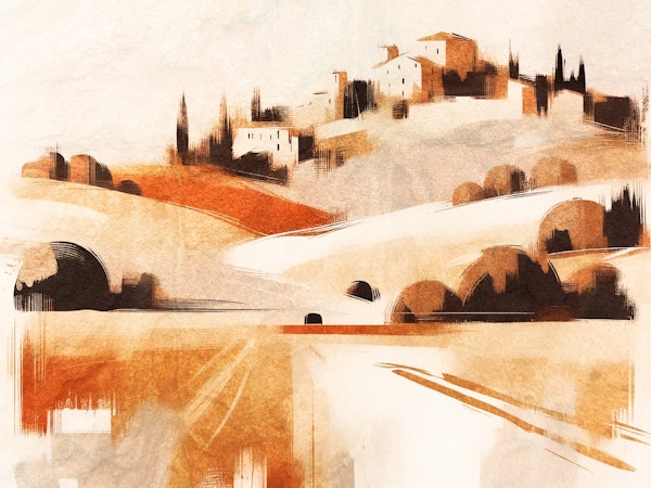 Rustic Tuscan Hills