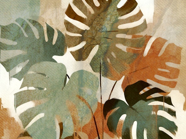 Vintage Monstera Canvas