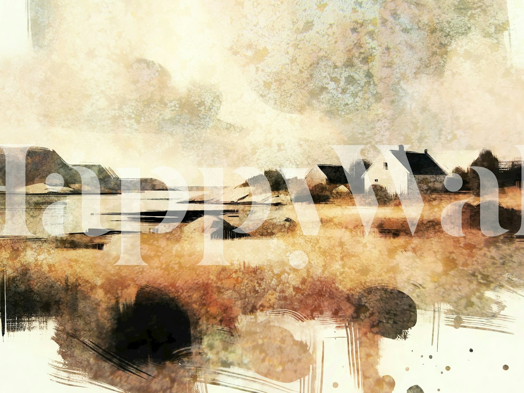 Tapeta Swedish Countryside Vista v místnosti