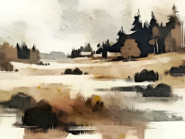 Autumn Lakeside Tranquility