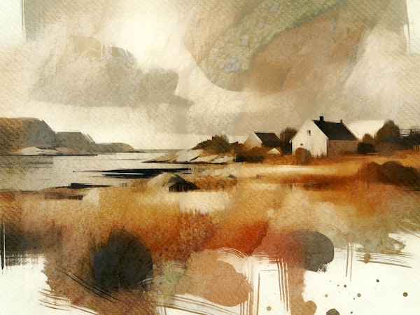 Autumnal Lakeside Haven