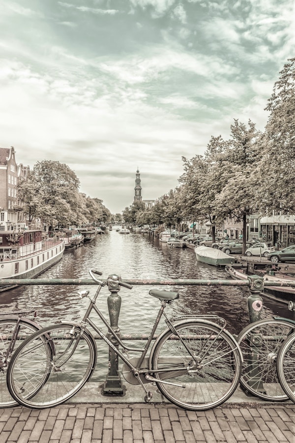 Typical Amsterdam - urban vintage style