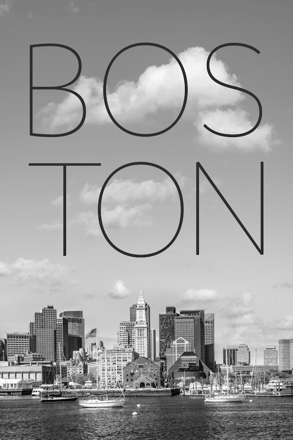 BOSTON Skyline | Minimalist