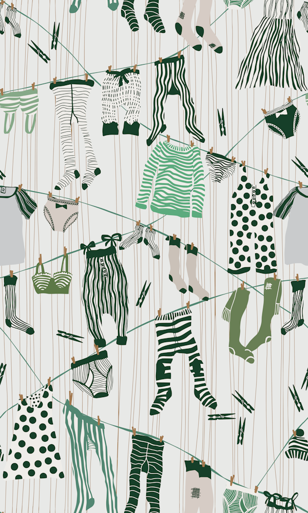 Hang out in laundry room emerald