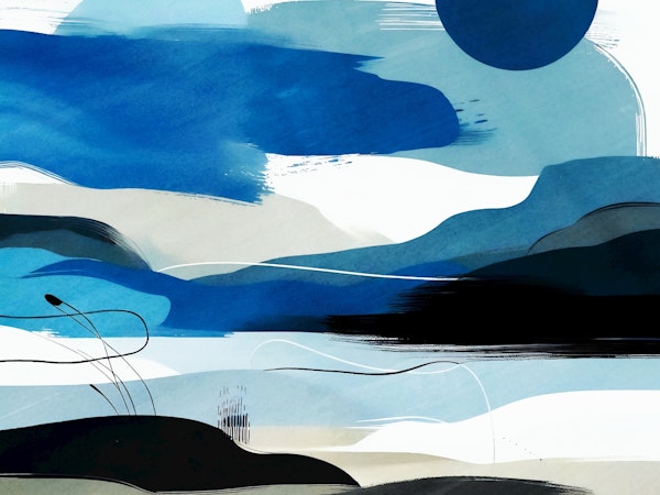 Abstract Coastal Breeze