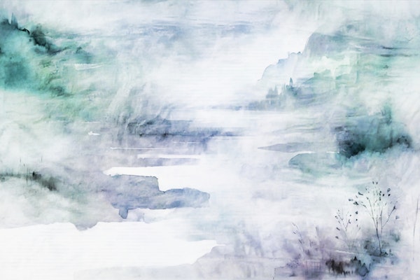 Tranquil Mist Landscape