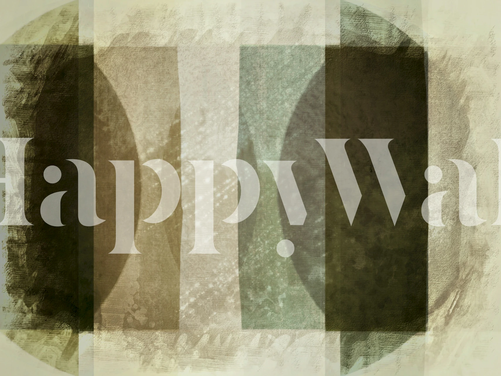 Papier peint Rustic Texture Shades dans une pièce