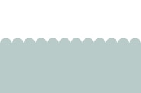 Duck Egg Blue and White Scallop tapete