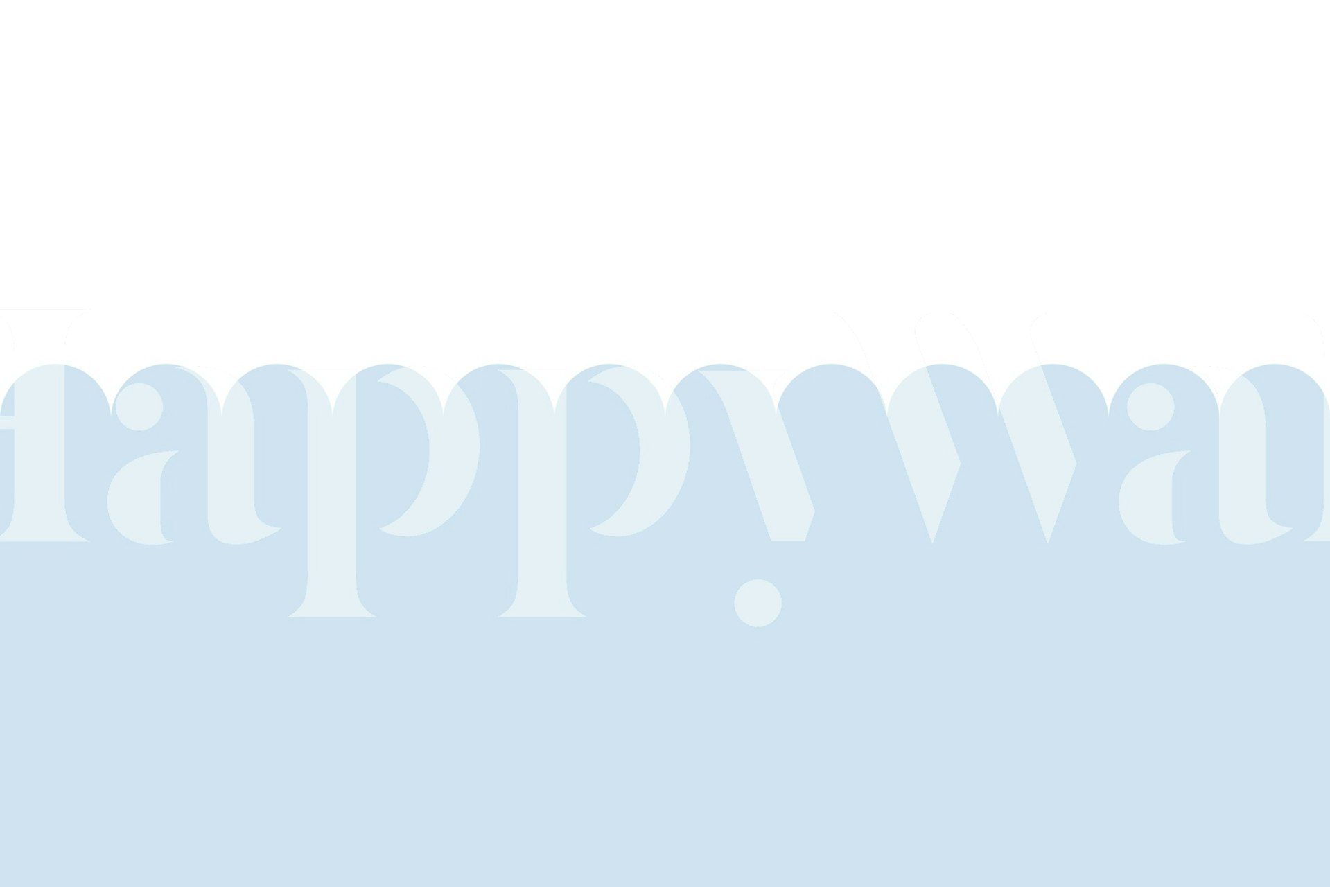 Pastel blue scallop wallpaper in a room