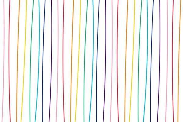 Bold Rainbow Stripes