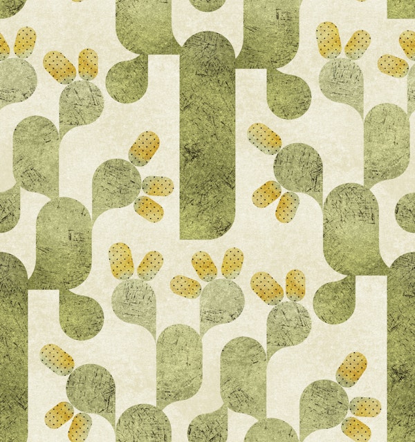 Geometric Desert Cactus