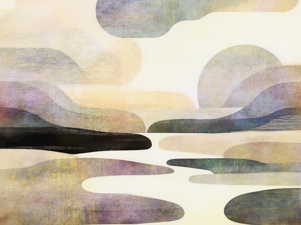 Abstract Serenity Hues