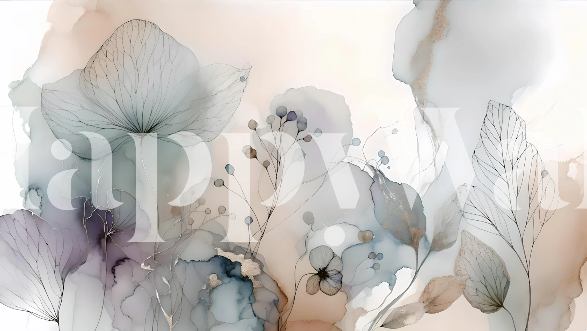 Serenity Blossom Dream wallpaper in a room