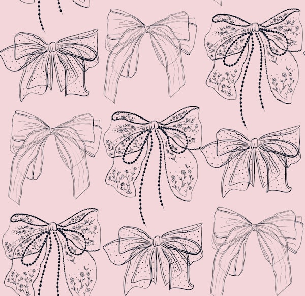 Romantic Pink Bows
