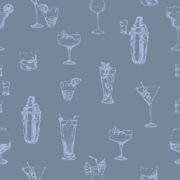 Chic Cocktail Sketches