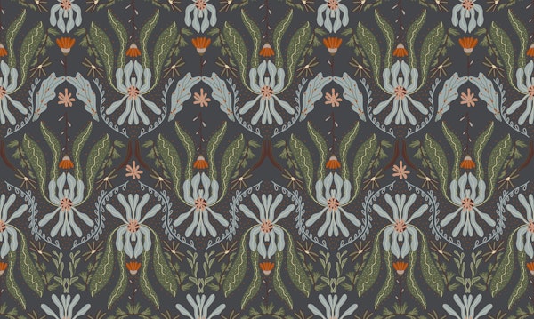 STARY NIGHT GEOMETRIC FLORAL