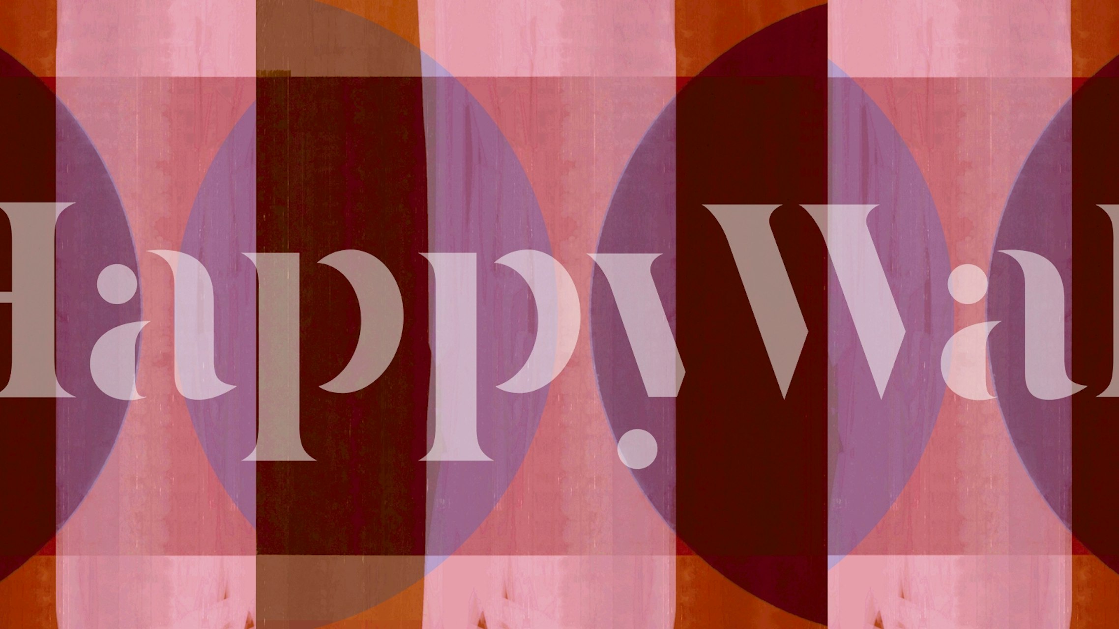 Ταπετσαρία Mid Century Bauhaus Warm σε ένα δωμάτιο