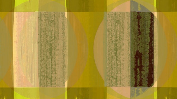 Golden Mid Century Bauhaus