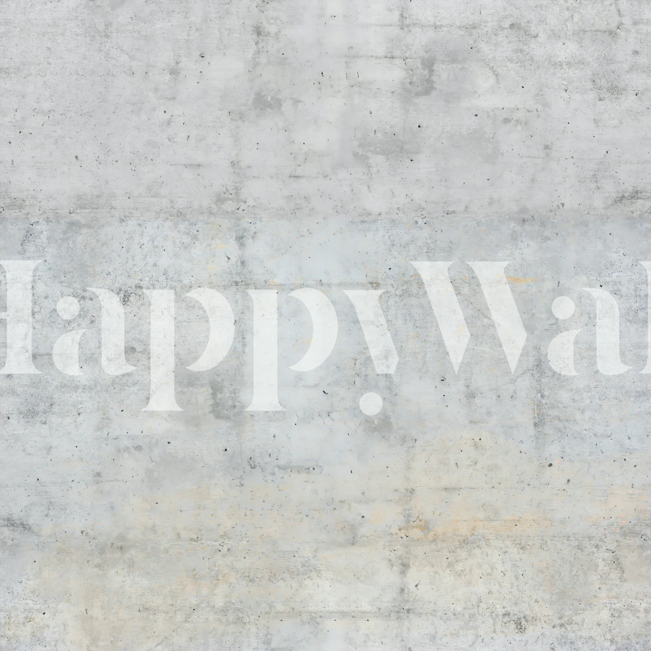 Raw Concrete wallpaper displayed in a room